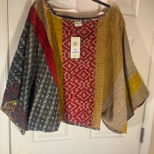 Reversible Made in India Kantha Top